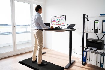 Connect IT CFM-4200-BK podložka pod nohy měkká PU pěna